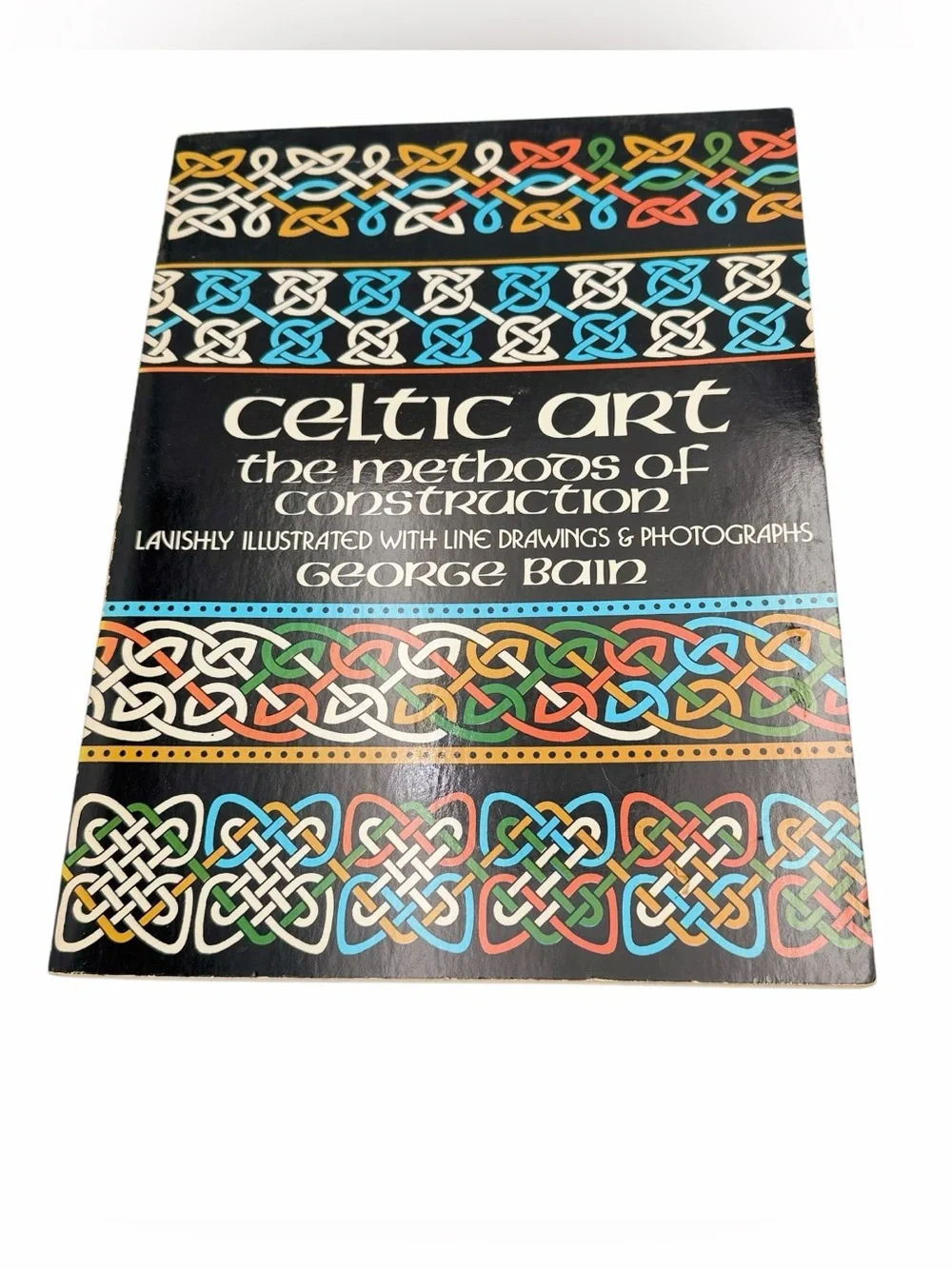 Celtic Art The Methods of Construction George Bain Dover PB Illustrated 1973